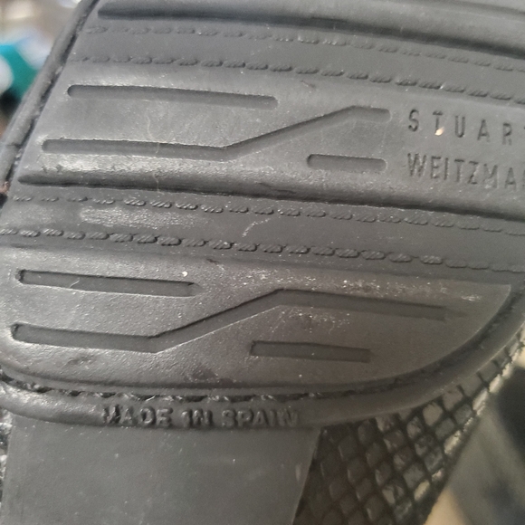 Stuart Weitzman Jewel & Leather Comfort Loafer Flat Python - Picture 3 of 14